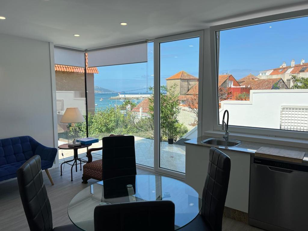 Paseo Maritimo Panxon Daire Nigrán Dış mekan fotoğraf